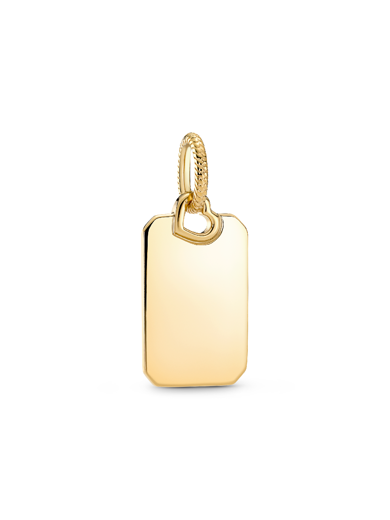 Engravable Rectangle Tag Pendant