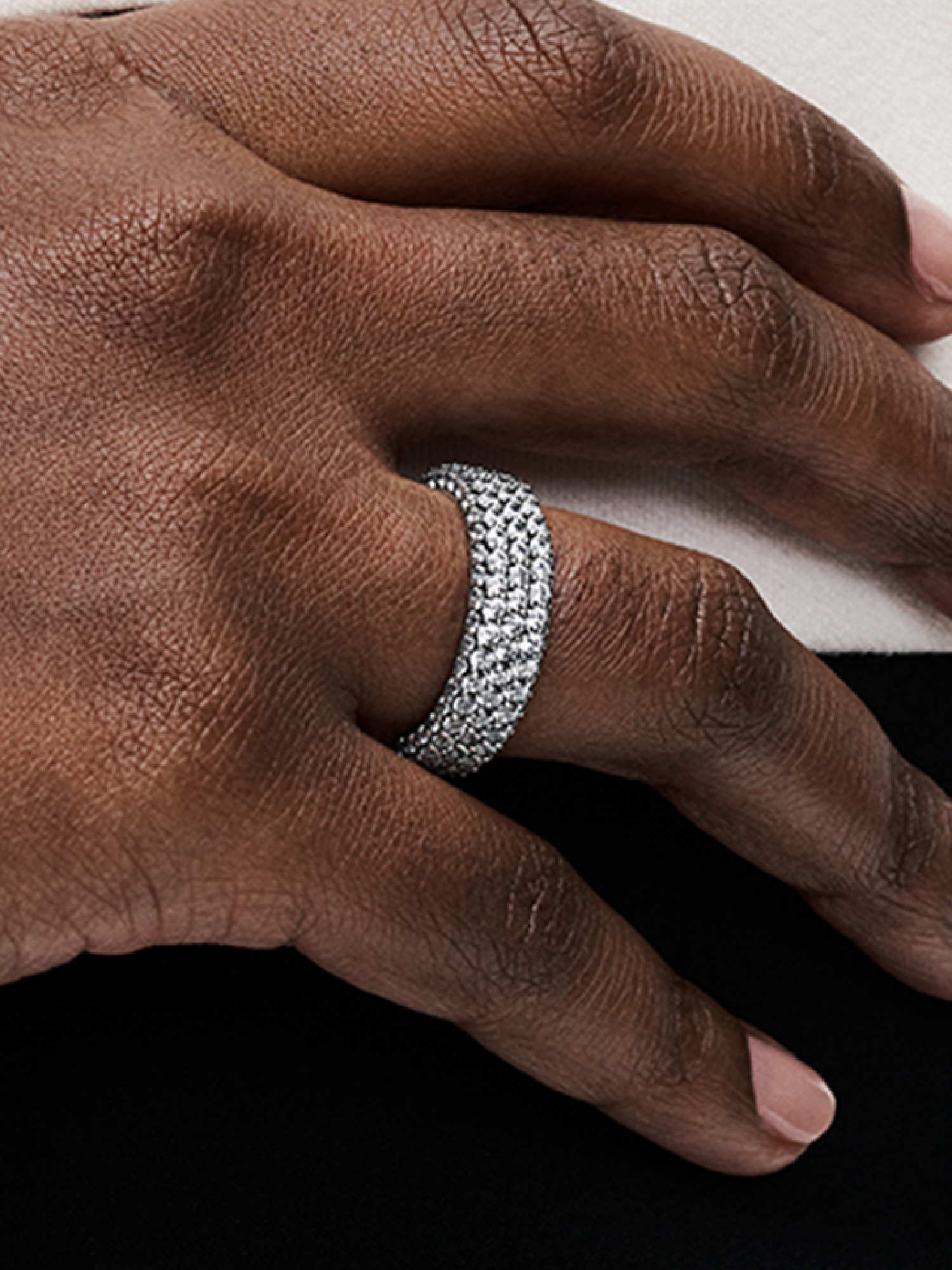 Pandora Timeless Pavé Triple-row Ring