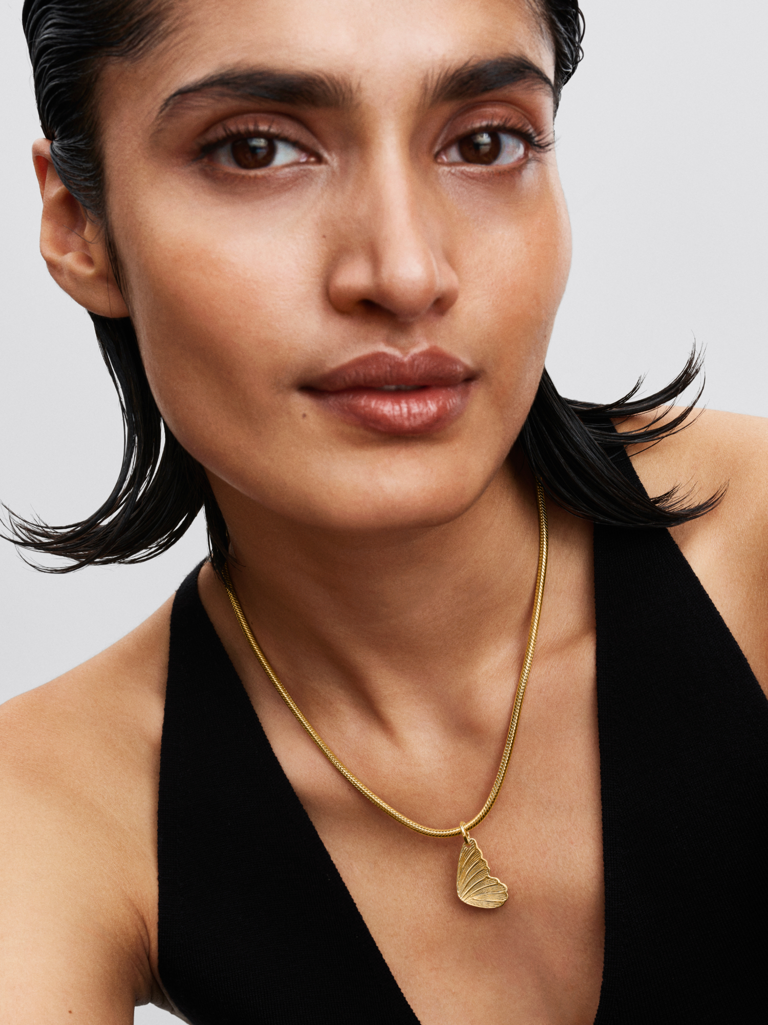 Engravable Butterfly Wing Tag Pendant