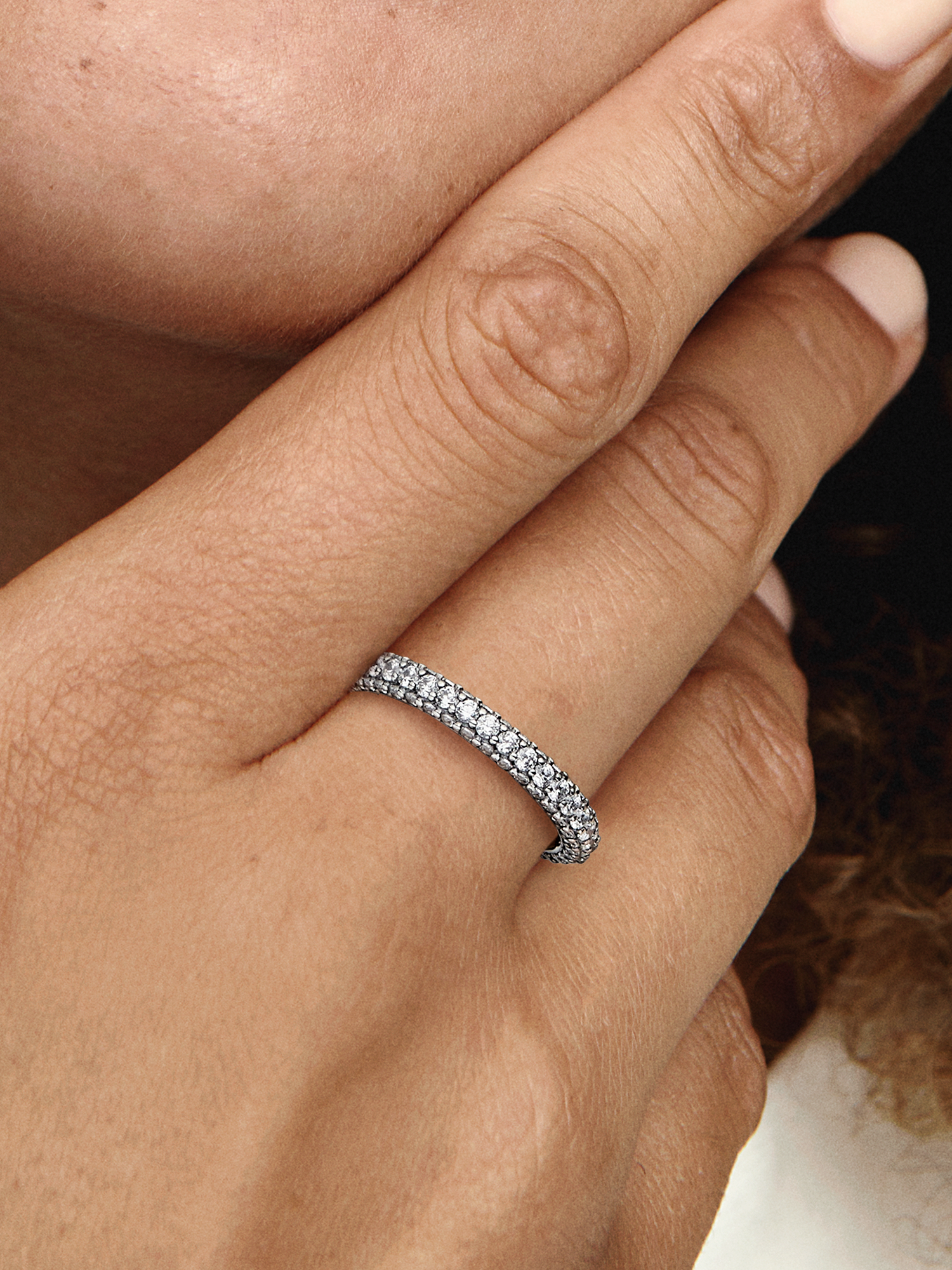 Pandora Timeless Pavé Single-row Ring